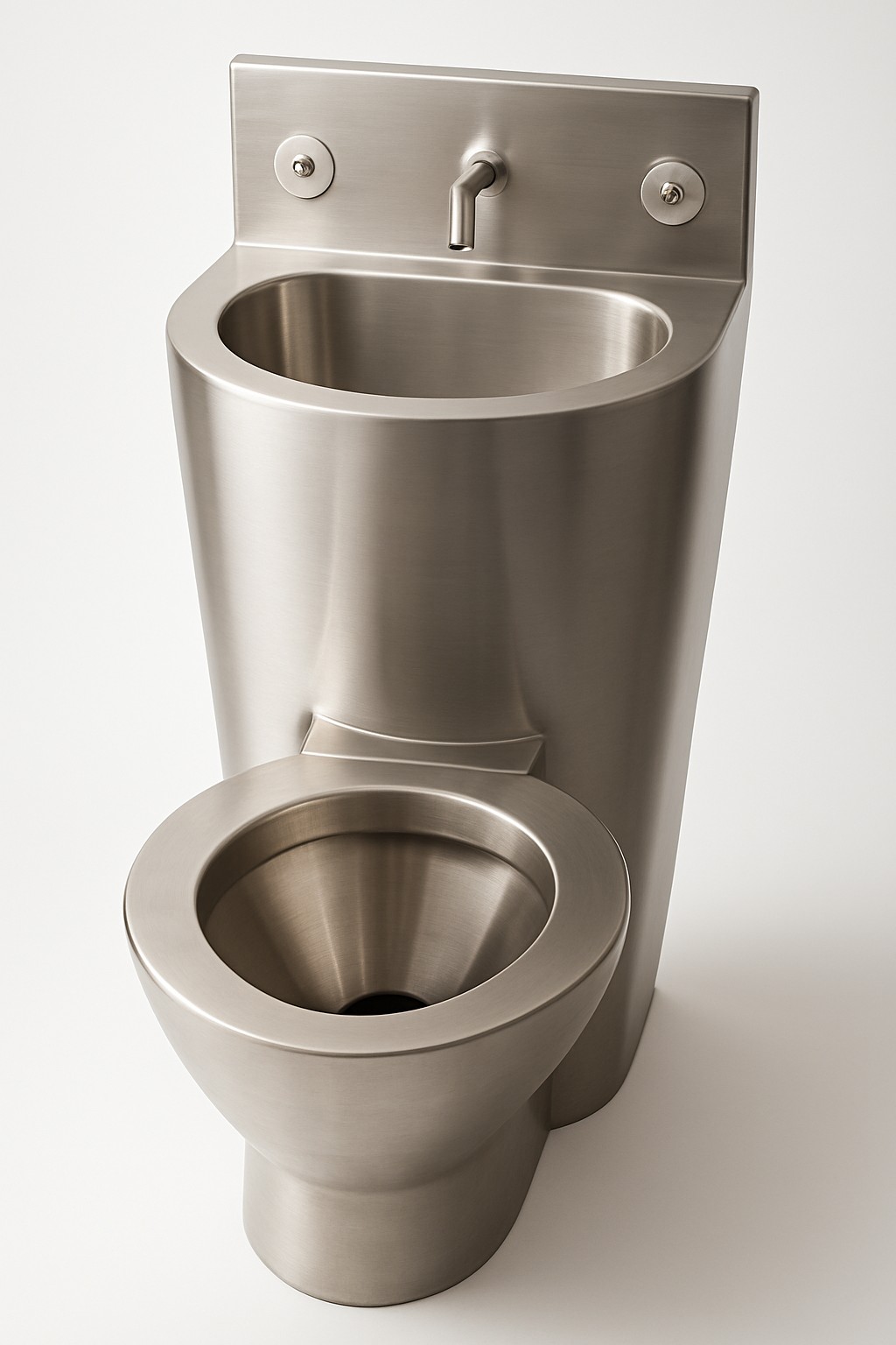 Conjugado Vaso e Lavatório Inox